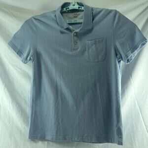 Light Blue Polo Shirt By Geoffrey Beene Size XL/TG 2-Button